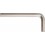 Clé mâle coudée nickelée 3,5x mm Wiha 1 PCS