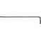 Clé mâle coudée longue phosphatée tête sphérique T20x mm Wiha 1 PCS