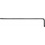 Clé coudée à tête sphérique TORX®, Dimensions : T 40, Long. des branches 210 x 43 mm