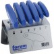 Jeu de tournevis TORX®, avec poignée en T, 6 pièces, Contenu : T 10 T 15 T 20 T 25 T 30 T 40 x 100
