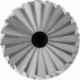 Fraise sur tige de 6 mm, en carbure, forme cylindrique ZYA-S, avec denture frontale, denture 3 PLUS, Forme : ZYA-S 1225, Ø de la tête 12 mm