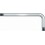 Clé coudée XZN, Dimensions : M10, Long. des branches 110 x 46 mm