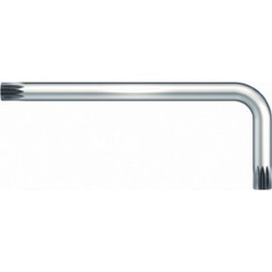 Clé coudée XZN, Dimensions : M12, Long. des branches 124 x 52 mm