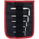 Jeu de clés coudées à 6 pans avec tenon, 5 pièces, Contenu : 3 4 5 6 8 mm