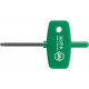Tournevis TORX® avec poignée de clé, Dimensions : T 10, Long. de la lame 40 mm