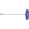 Clé à douille 6 pans avec poignée en T, Cote s/plats : 8 mm, Long. de la lame 200 mm, Long. totale 232 mm