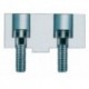 Vis de fixation pour mors rapportés, vis filetée 2, Taille : 100 mm, Filetage vis 2 M6 x 16