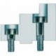 Vis de fixation pour mors rapportés, vis filetée 2, Taille : 125/160/200 mm, Filetage vis 2 M8 x 20
