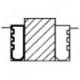 Mors normal SGN pour étaux machine RB/RS/UZ, Pour taille : 4, Larg. : des mors 160 mm