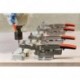 Dispositif de serrage horizontal, Capacité de serrage : 20 mm, Force serrage 1100 N, Poids 0,200 kg, Hauteur de serrage : 20 mm, Long. totale : 167 mm