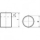 Aimant cylindrique, Ø d : 13 mm, Hauteur l 18 mm, Réduction max. b 7 mm, Force de maintien : 12 N, Poids : 18 g