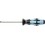 Tournevis plat en acier inoxydable, Larg. : de la lame : 5,5 mm, Épais. : de la lame 1,0 mm, Long. de la lame 125 mm, Long. totale : 223 mm