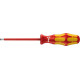 Tournevis plat VDE, Larg. : de la lame : 6,5 mm, Épais. : de la lame 1,2 mm, Long. de la lame 150 mm, Long. totale : 255 mm, Ø de la lame : 5,5 mm