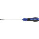 Tournevis plat avec lame ronde, Larg. : de la lame : 3,5 mm, Épais. : de la lame 0,6 mm, Long. de la lame 100 mm, Long. totale : 204 mm