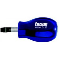 Tournevis plat pour carburateur, Larg. : de la lame : 5,5 mm, Épais. : de la lame 1,0 mm, Long. de la lame 25 mm, Long. totale : 79 mm