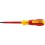 Tournevis cruciforme PH VDE, avec lame ronde, Dimensions : PH 2, Long. de la lame 100 mm, Long. totale 205 mm, Ø de la lame : 7,8 mm