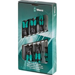 Jeu de tournevis à 6 pans à tête sphérique, 6 pièces, Contenu : 2 3 4 5 6 8 mm