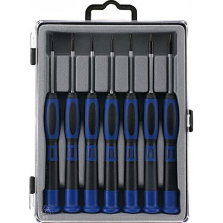 Jeu de tournevis électroniques TORX®, 7 pièces
