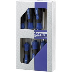 Jeu de tournevis TORX®, 6 pièces, Contenu taille : T 10 T 15 T 20 T 25 T 30 T 40