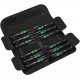 Jeu de tournevis électronique fente/cruciforme/6 pans/TORX®, 12 pièces