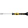 Tournevis électronique ESD plat, Larg. : de la lame : 3,5 mm, Épais. : de la lame 0,60 mm, Long. de la lame 80 mm, Long. totale : 177 mm