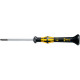 Tournevis électronique ESD TORX®, avec alésage, Dimensions : T 8, Long. de la lame 60 mm, Long. totale 157 mm