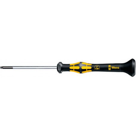 Tournevis électronique ESD TORX®, avec alésage, Dimensions : T 10, Long. de la lame 60 mm, Long. totale 157 mm