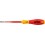 Tournevis plat VDE slimFix, Larg. : de la lame : 6,5 mm, Épais. : de la lame 1,2 mm, Long. de la lame 150 mm, Long. totale : 268 mm, Ø de la lame : 6,8 mm