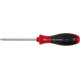 Tournevis cruciforme PZ, avec lame ronde, Dimensions : PZ 1, Long. de la lame 80 mm, Long. totale 191 mm, Ø de la lame : 4,5 mm