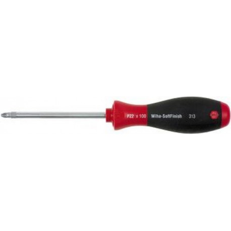 Tournevis cruciforme PZ, avec lame ronde, Dimensions : PZ 1, Long. de la lame 80 mm, Long. totale 191 mm, Ø de la lame : 4,5 mm