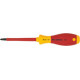 Tournevis cruciforme PZ VDE, avec lame ronde, Dimensions : PZ 2, Long. de la lame 100 mm, Long. totale 218 mm, Ø de la lame : 7,8 mm