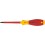 Tournevis cruciforme PZ VDE, avec lame ronde, Dimensions : PZ 2, Long. de la lame 100 mm, Long. totale 218 mm, Ø de la lame : 7,8 mm
