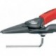 Pince de précision à circlips pour bagues extérieures, avec limitation d'ouverture réglable, Dimensions : A 01, Ø d'arbre 3-10 mm, Long. 130 mm