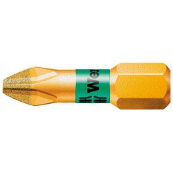Embout diamant 1/4" DIN3126C6,3 PH1x25mm Wera 1 PCS