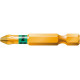 Embout diamanté semi-dur avec zone de Bi-torsion pour vis cruciforme 1/4'' PH, 50 mm de long, Dimensions : PH 2