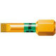 Embout pour vis à fente 1/4'', 25 mm de long, diamanté avec zone de Bi-torsion, Larg. : de lame x Épaisseur de lame : 5,5 x 0,8 mm