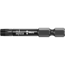 Embout pour vis TORX® femelle 1/4'' Impaktor, 50 mm, Dimensions : T 30, Long. totale 50 mm (Par 5)
