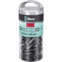 Embout TORX® PZ 1/4'' grand pack, 25 mm de long, Dimensions : T 15