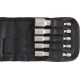 Assortiment de douilles 1/4'', 50 mm de long, 5 pièces, Contenu : 6 7 8 10 13 mm