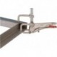Pince-étau de soudeur Variogrip GRZV, Capacité de serrage : 100 mm, Portée 50-80 mm