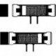 Massette Supercraft, manche tube acier, Ø de la tête : 60 mm, Long. de tête 145 mm, Long. totale 325 mm