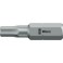 Embout pour vis à 6 pans femelle 1/4'', semi-dur, 25 mm de long, Cote s/plats : 8,0 mm