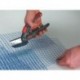 Cisaille passe-franc inox D51A-EAN 235mm Erdi 1 PCS