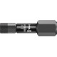 Embout pour vis à 6 pans femelle 1/4'' Impaktor, 25 mm de long, Cote s/plats : 6 mm, Long. totale 25 mm