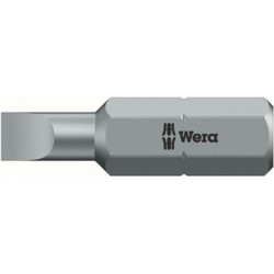 Embout tenace 1/4" DIN3126C6,3 plat 3x0,5x25mm Wera 1 PCS