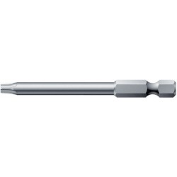 Embout avec alésage 1/4" DIN3126E6,3 T30x89mm Wera 1 PCS