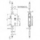 Serrure 140UMV-40, PZ,E72,VK8,D60,1 tour,bl
