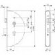 Serrure 140CNIG-42,PZ,E72,VK8,D60,2 tours