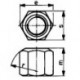 Écrou six pans DIN6330B M14/22 AMF 1 PCS