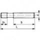 Goujon fileté DIN6379 M12x80mm AMF 1 PCS
